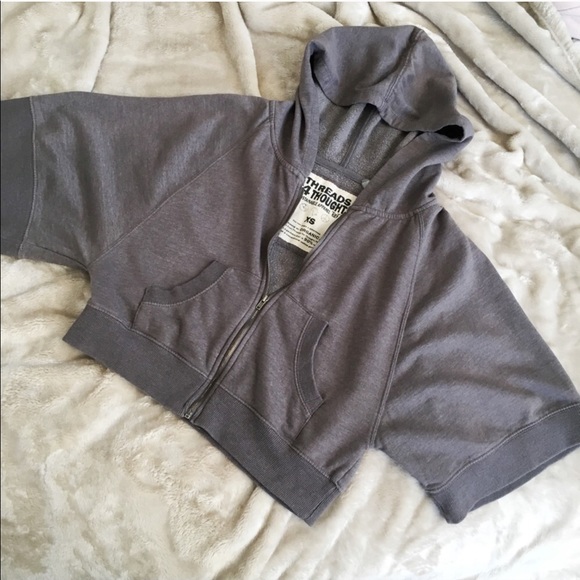 Threads 4 Thought Tops - Kimono Zip-Up, Threads4Thought